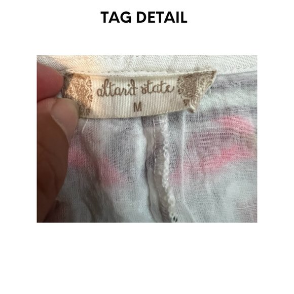 Altar'd State Embroidered Shorts - Size Medium - Picture 5 of 5